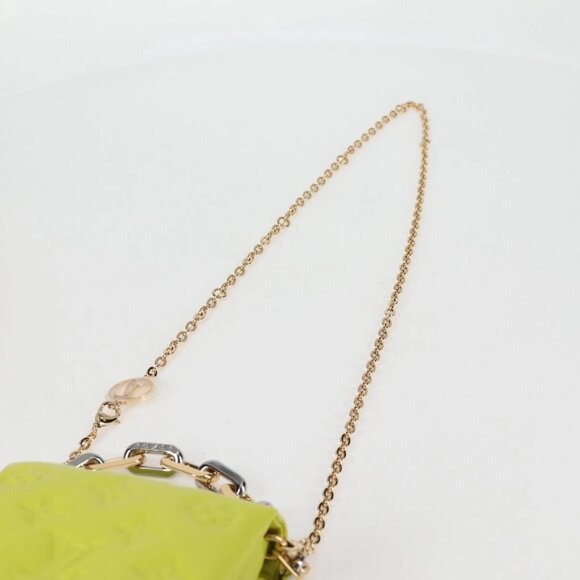 LOUIS VUITTON Monogram Emboss Coussin Belt Bag Bag Leather 2way LV Auth 121504SM - Picture 11 of 16